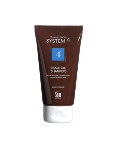 Шампунь для волос System 4 Shale Oil Shampoo Для жирных волос против перхоти System 4