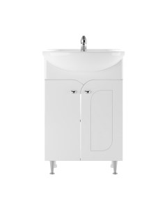 Тумба под умывальник Айсберг Уют 55 Радуга без ящика