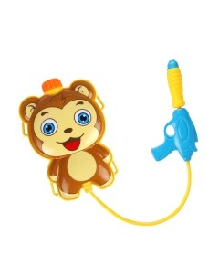 Бластер игрушечный Наша игрушка Водяной-рюкзак Мишка / 301-17