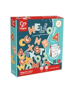 Развивающий игровой набор Hape Магнитные буквы Английский алфавит / E2003_HP