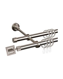 Карниз для штор Grace D16Г/16Г составной + наконечники Венето Ас форос