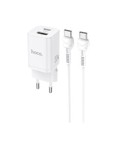 Зарядное устройство сетевое Hoco N13 PD30W+QC3.0 USB Type-C-Type-C