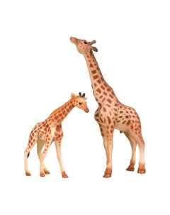 Набор фигурок коллекционных Мир диких животных. Семья жирафов / MM211-293 Masai mara
