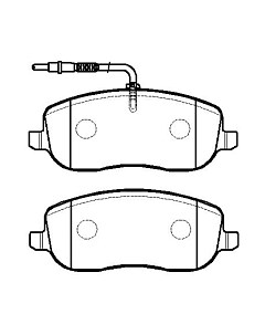 Тормозные колодки HP9610 Hsb