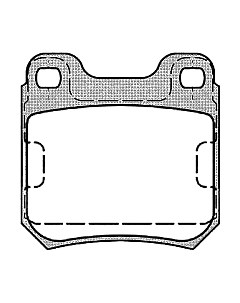 Тормозные колодки AP 05P334 Ap