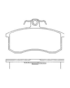 Тормозные колодки Patron PBP527 Патрон