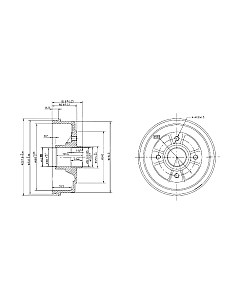 Тормозной барабан Patron PDR1146 Патрон