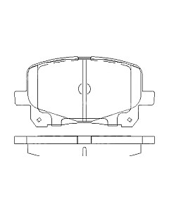 Тормозные колодки Patron PBP1752 Патрон