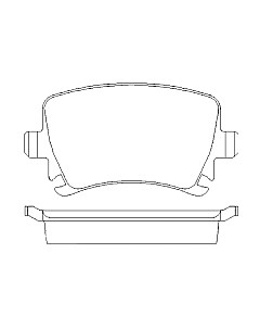 Тормозные колодки Patron PBP4058 Патрон