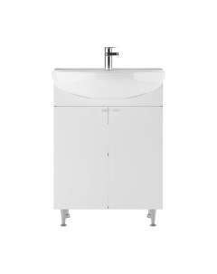 Тумба под умывальник Айсберг Исеть 55 Промо без ящика