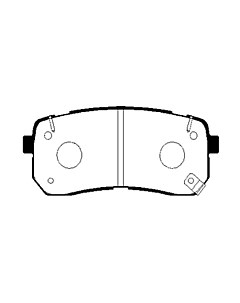 Тормозные колодки Patron PBP019KOR Патрон