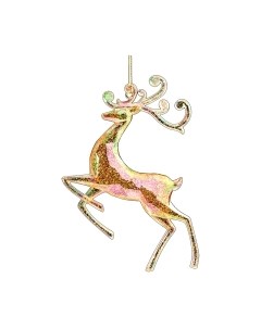 Елочная игрушка Erich Krause Decor Олень янтарный перламутр / 50668 Erich krause