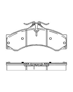 Тормозные колодки Patron PBP1043 Патрон