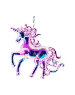 Елочная игрушка Erich Krause Decor Единорог розовый перламутр / 50691 Erich krause