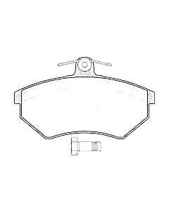 Тормозные колодки AP 05P600 Ap