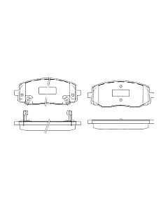 Тормозные колодки Patron PBP1783 Патрон