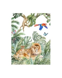 Фотообои листовые ФабрикаФресок Детские Джунгли / 102265 Фабрикафресок