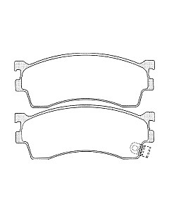 Тормозные колодки 05P1045 Ap