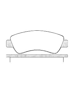 Тормозные колодки AP 05P789 Ap