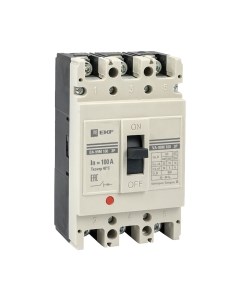 Выключатель автоматический EKF PROxima ВА-99М 100/100А 3P 35кА / mccb99-100-100m Ekf