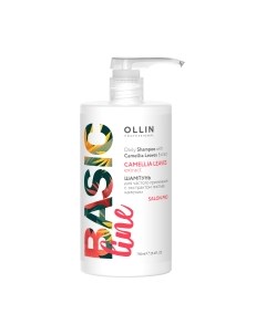 Шампунь для волос Basic Line для частого применения с экстрактом листьев камелии Ollin professional