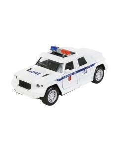 Автомобиль игрушечный Технопарк Бронемашина полиция / FY6158-12POL-WH