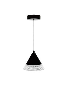 Потолочный светильник Estares Lampa 7W 1R-ON/OFF-140x1340-BLACK/CLEAR-220-IP20