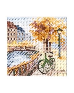 Набор для вышивания Осень в городе. Набережная / 0-219 Алиса