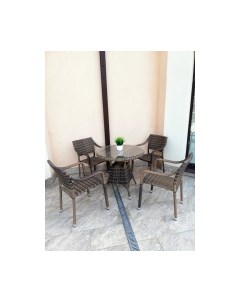 Комплект садовой мебели ForGarden Bremen Lux 4/Geneva Lux 80 / BN10920 Forgarden