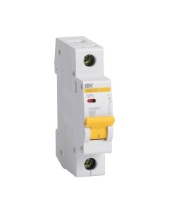 Выключатель автоматический IEK ВА 47-29 1Р 25А 4.5кА D / MVA20-1-025-D Iek