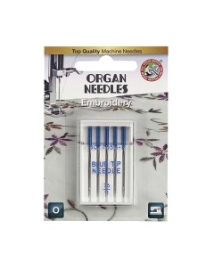 Набор игл для бытовой швейной машины Organ Tip 5/75