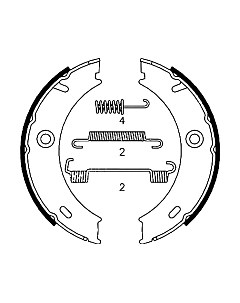 Тормозные колодки AP 07969 Ap