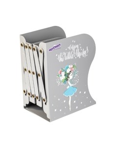 Подставка для книг Юнландия Flower Girl / 237902