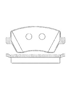 Тормозные колодки AP 05P867 Ap