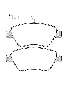Тормозные колодки AP 05P763 Ap