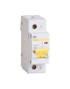 Выключатель автоматический IEK ВА 47-100 10А 1P 10кА С / MVA40-1-010-C Iek