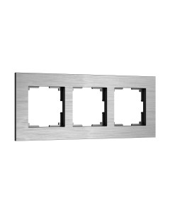 Рамка для выключателей и розеток Werkel AluMax W0033506