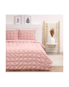 Комплект постельного белья Love Life Texture: rosy Евро / 10323185 Love life