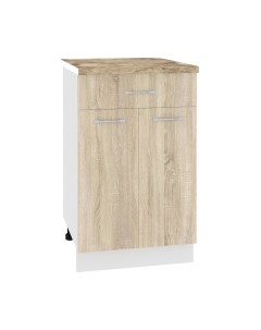 Шкаф-стол кухонный Кортекс-мебель Корнелия Лира НШ50р1ш