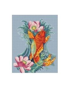 Набор для вышивания Золотой карп / K-05 Merejka