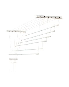 Сушилка для белья Comfort Alumin Group Потолочная телескопическая 6 прутьев 140-250см Comfort alumin group