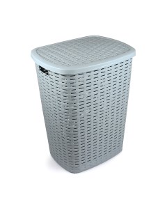 Корзина для белья Verde Серая