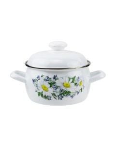 Кастрюля Ромашковое поле С-4210 АП2/4 Лысьвенские эмали