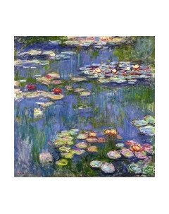 Картина на стекле Водяные лилии К. Моне PT013 Stamprint