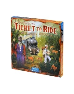 Дополнение к настольной игре Мир Хобби Ticket To Ride. Сердце Африки / 915781 Мир хобби