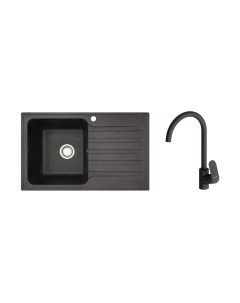 Мойка кухонная со смесителем БелЭворс Styl L + Like F8007122 Белэворс