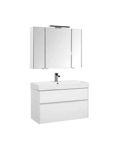 Комплект мебели для ванной Aquanet Бруклин 100 / 207800