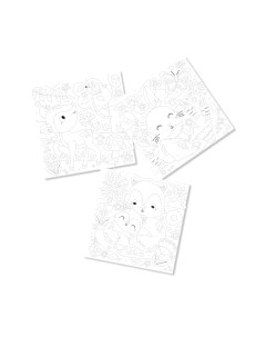 Картина по номерам Лесные животные / 14786 Ses creative