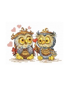 Набор для вышивания Окрыленные любовью / М-087м М.п.студия