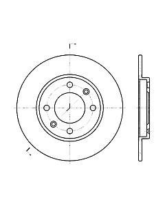 Тормозной диск 60209947SX Stellox